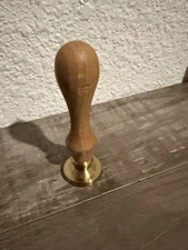 Wax Seal Stamp Paper Crafts- Flower 1 Handle & 1 Seal Coin Hobby Lobby