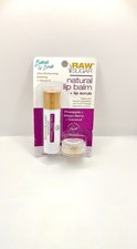 RAW Sugar Natural Lip Balm + Lip Scrub Pineapple, Maqui Berry, Coconut