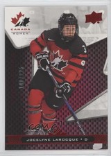 2018 Upper Deck Team Canada Juniors Exclusives 100/225 Jocelyne Larocque #68 0a9