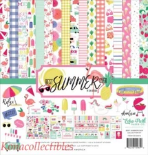 Echo Park BEST SUMMER EVER12x12 Collection Kit NEW! Popcicles, Watermelon