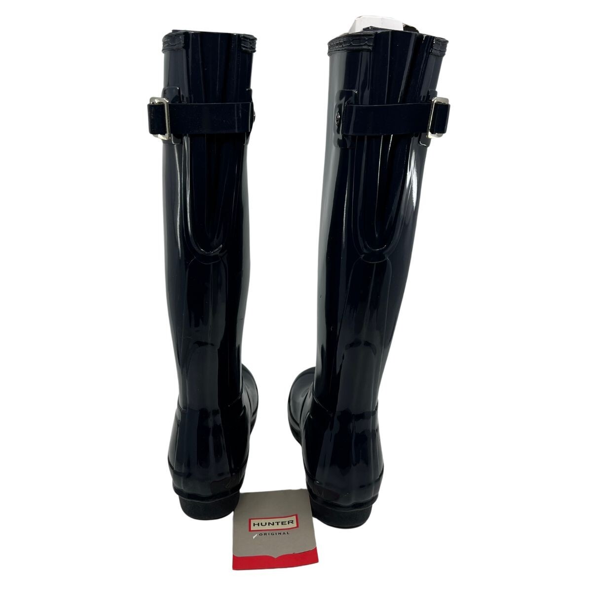 ハンター HUNTER ORIGINAL BACK ADJUST （BLK） Women's Original Back Adjustable Short Rain Boots - Black