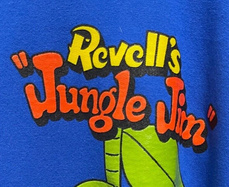 VRHTF NHRA VINTAGE STYLE VERY COOL JUNGLE JIM LIBERMAN SWEATSHIRT