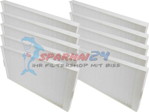 Sparhai24 Filter Set Für Tecalor THZ 504 - 10x M5 F5 Zuluftfilter