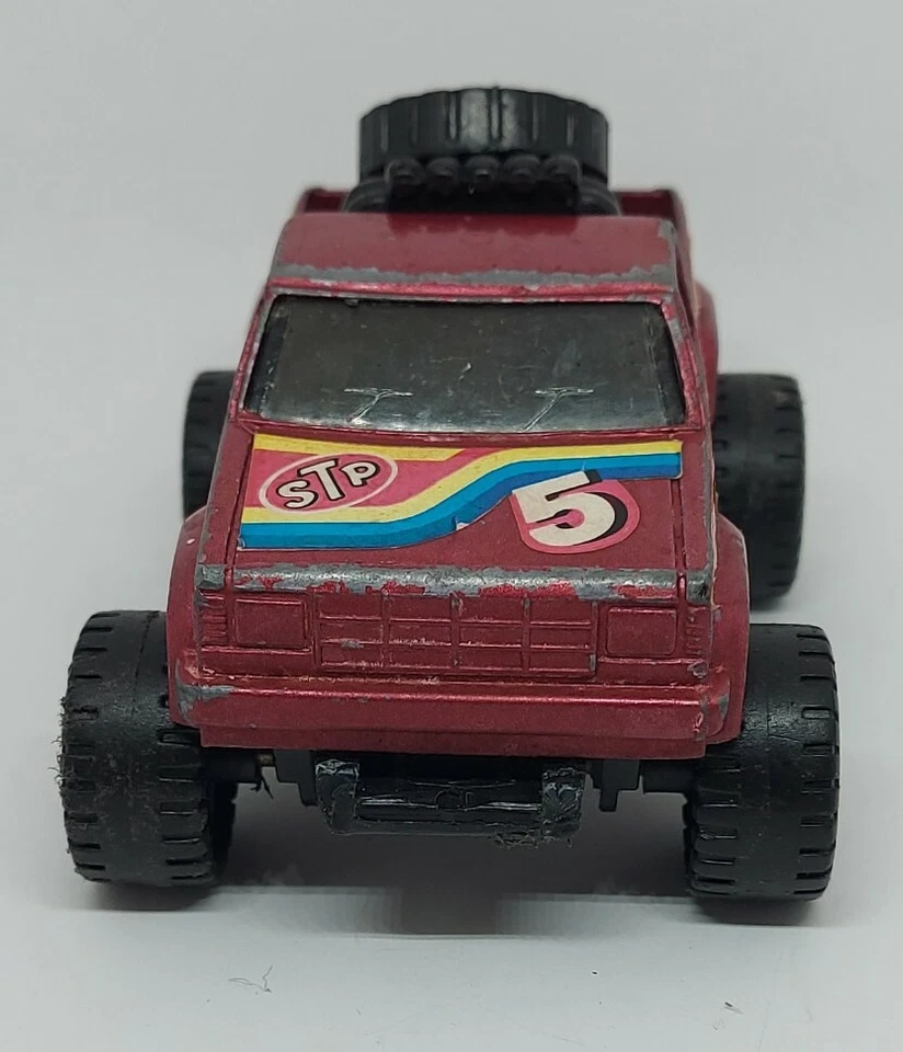 Camión de carreras Ford F-150 1987 escala 1/44 4x4 STP modelo de juguete fundido a presión - Remco Foto 3 de 4