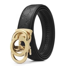 Luxury Designer Belt Men Women Automatic Buckle Waist Strap for Jeans Waistband