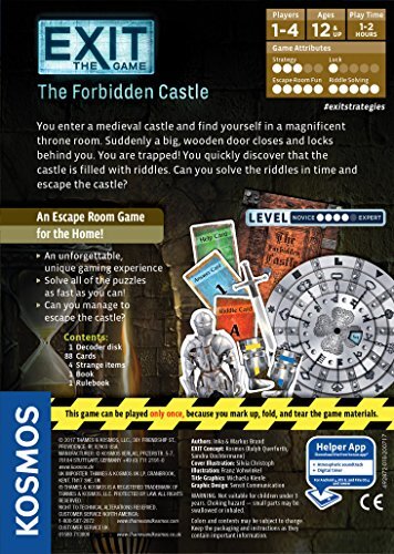EXIT: The Forbidden Castle Board Game - Brand New