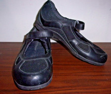 Barefoot Freedom Womens Black Leather Mary Jane Shoes Size US 9 W 