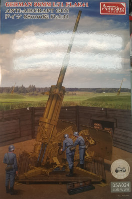 1/35 Amusing Hobby 88mm L71 FlaK 41 - yours IN 3 DAYS - FREE SHIPPING!!