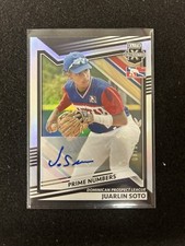 2022 Panini Elite Extra JUARLIN SOTO RC Status 08/60 Dominican Prospect