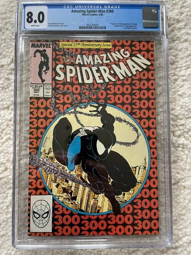 Amazing Spider-Man 300 1988 CGC 8.0 1st Appearance Venom Marvel Comics Key
