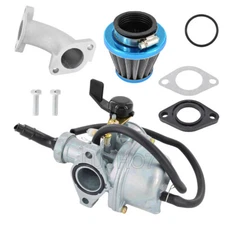 For Pit Dirt Bike 110cc 125cc PZ22 22mm Carb Carburetor Intake Pipe Air Filter