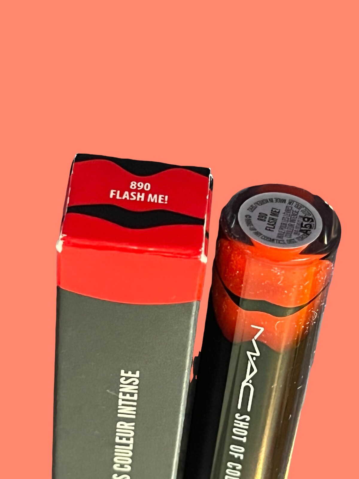 MAC COSMETICS Shot Of Colour Lip Oil in Flash Me Brand New In Box