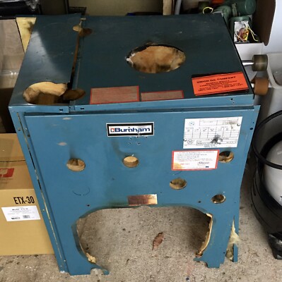 Burnham V7-4 Steam Oil Boiler Cover Jacket Complete Assembly Fits Four  Section | eBay
