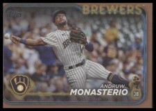 2024 Topps #240 Andruw Monasterio Gold #/2024