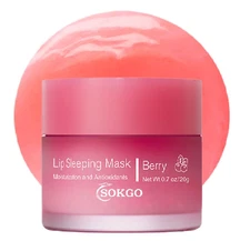Sleeping lip mask, Nourish & Hydrate Lip Mask, Balm, Oil, Berry 