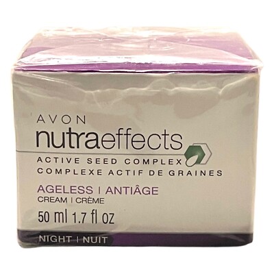 Avon NUTRAEFFECTS Active Seed Complex AGELESS Day Cream 1.7 fl oz - NEW-RETIRED!