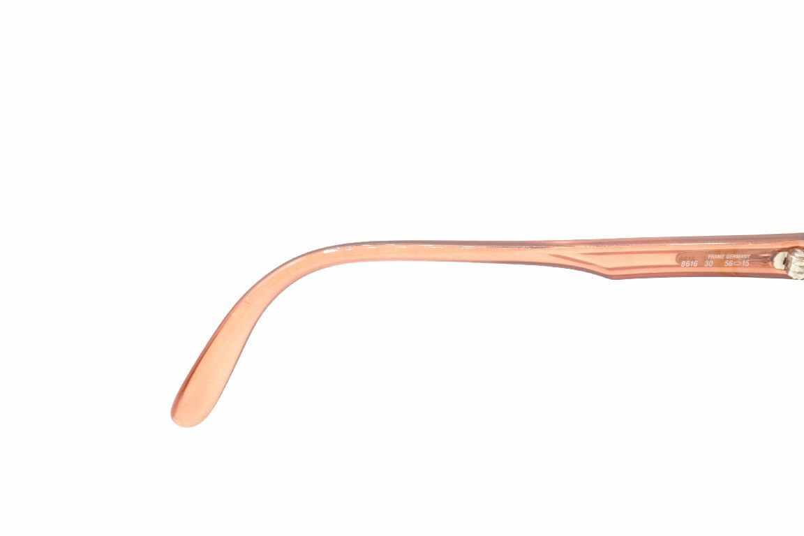 Lunettes Vintage Terri Brogan 8616 10 - Monture Ovale Brune Titane - Modèle Rétro Unisexe