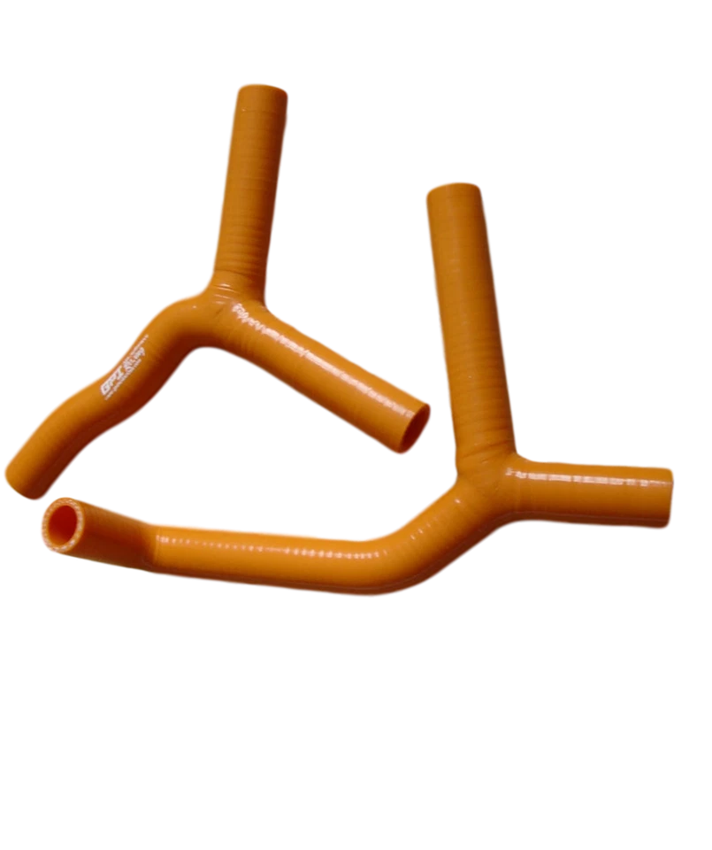 Manguera de radiador de silicona naranja para KTM 85SX 2004 2005 2006 2007 2008 2003-2012 Foto 4 de 4