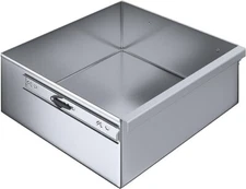 18-Gauge Stainless Table Drawer – 15"x14" Heavy Duty 430 Metal Storage Organizer