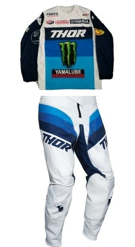 REBAJAS!! EQUIPACIÓN MOTOCROSS/ENDURO/OFFROAD THOR YAMAHA MONSTER TALLA M 32" | eBay