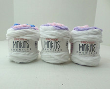 Premier Minikins Chenille Yarn          Lot o...