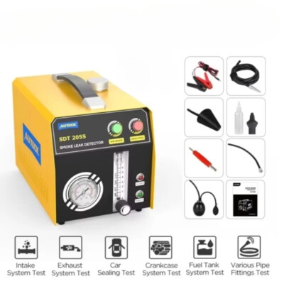 Car Smoke Leak Detector Pipe Leak Locator Smoke Analyzer Detector DiagnosticTool