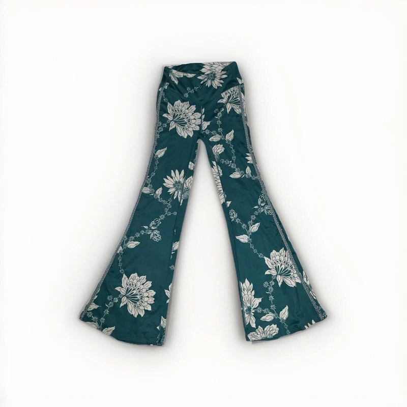 free-people-movement mellow mood print flare leg leggings