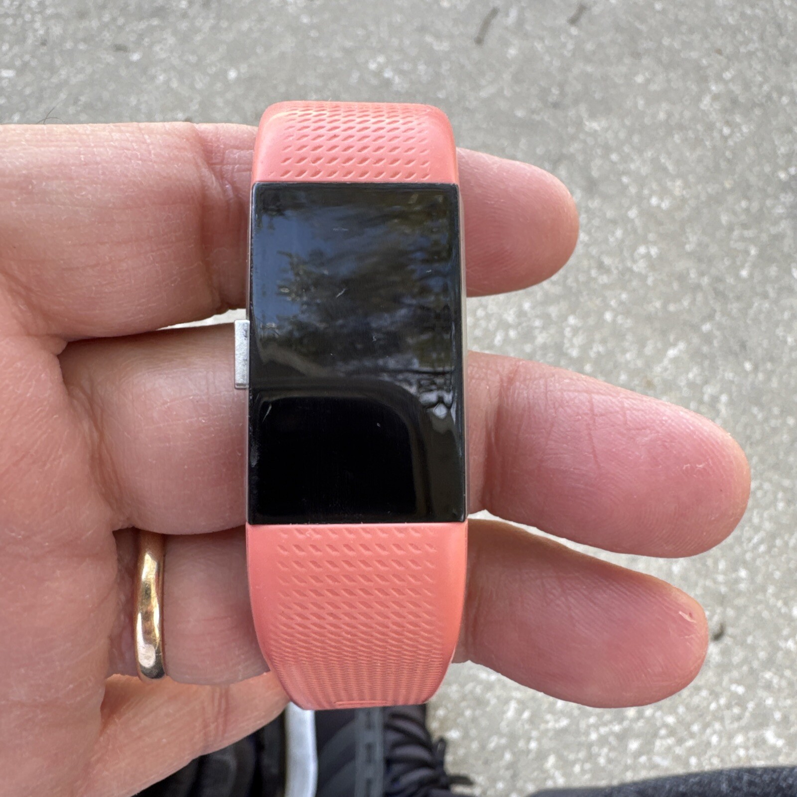 Fitbit Charge 2 Black Activity Tracker with Charger FB407SBKL-image