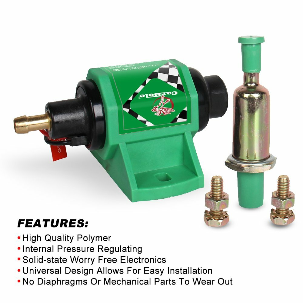 Micro Electric 35 Gph 47 PSI Diesel Fuel Pump With Filter For