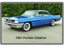 1961 Pontiac Catalina Refrigerator  Fridge Tool Box Magnet