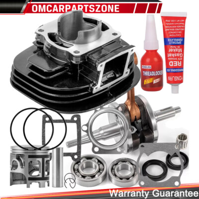 For 1988-2006 Yamaha Blaster 200 Piston Cylinder Crank Motor Rebuild Gaskets Kit