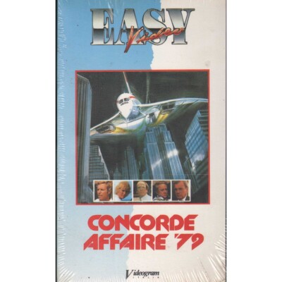 Concorde Affair 79 VHS Roger Deodato Univideo - None Sealed