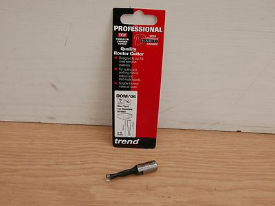 TREND DOM/06 6MM TCT FESTOOL DF500 DOMINO ZAPFEN DÜBEL SCHLITZBOHRER 