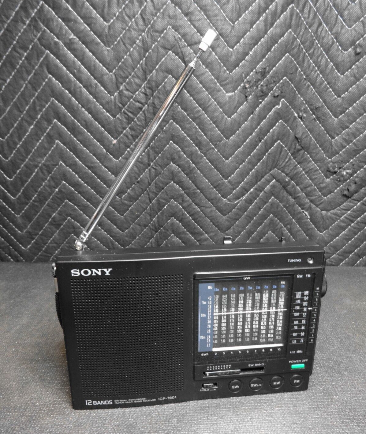 SONY ICF-7601 12バンドラジオ Vintage Sony ICF-7601 12 Band Worldwide Receiver: Fully Working - Etsy