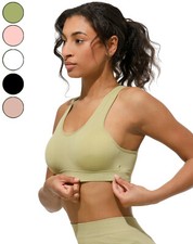 Sport-BH, Microfaser Bustier, Seamless Bra Top, Wohlfühl-BH