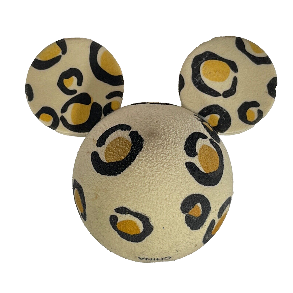 Disney ANIMAL KINGDOM CHEETAH PRINT Car Antenna Topper Ball Mickey eBay