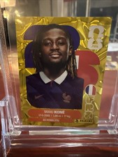 Manu Kone Base Panini FIFA World Cup Stickers (Gold Crumple) FRA 11 NM