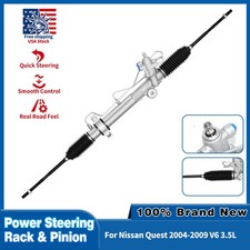 Power Steering Rack and Pinion For 2004 2005 2006-2009 Nissan Quest 3.5L 26-3026