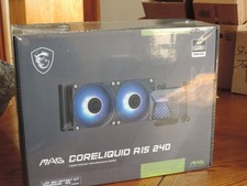 MSI MAG Coreliquid A15 240 Liquid Cooler- NEW