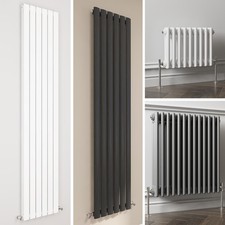 Vertical Horizontal Central Heating Radiator Traditional Oval Column Flat Panel