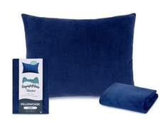 SquishPillow by Original Squishmallows Ultra Soft Standard Pillowcase - Navy