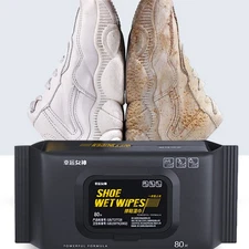 80pcs Sneaker Cleaner No-wash decontamination Shoe Cleaning Wipes