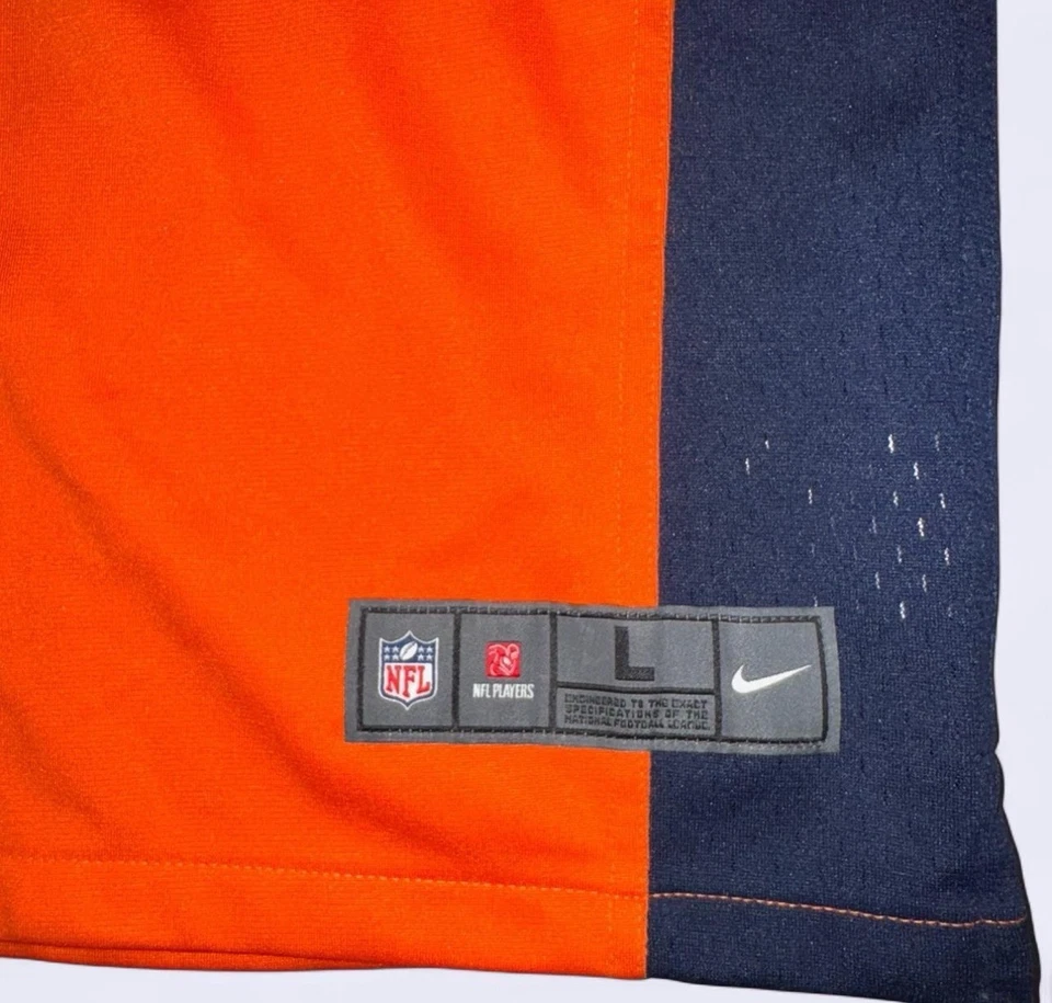 Camiseta NFL Nike On Field Denver Broncos Von Miller tamanho juvenil grande 14-16 - Imagem 4 de 4