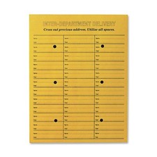 Quality Park QUA63562 Double Sided Interoffice Envelope 10x13 Kraft 100/box