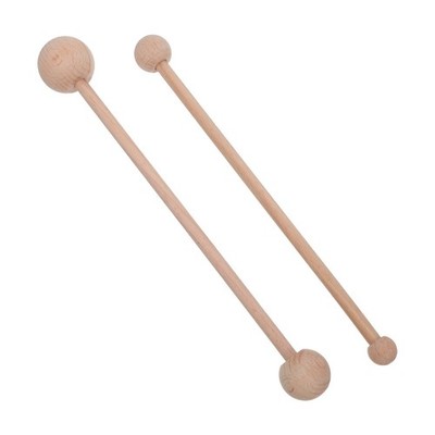 4Pcs Smooth Finish Wooden Throwing Stick for Pottery Clay Hand Building