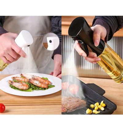 Olivenöl Sprühflasche Küche nachfüllbar Ölsprüher zum Kochen Luft Friteuse UK