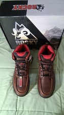 Rocky Work Boots Rams Horn Mens 9.5 Composite Protective Toe Slip Resistant