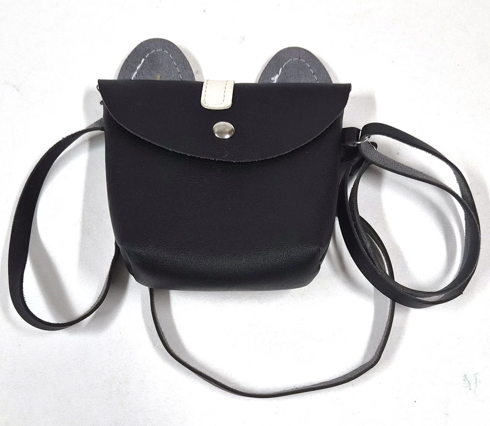 Zeeman Bolso Bandolera Infantil Carita De Perro Tierno Negro Blanco – 4" - Imagen 4 de 4