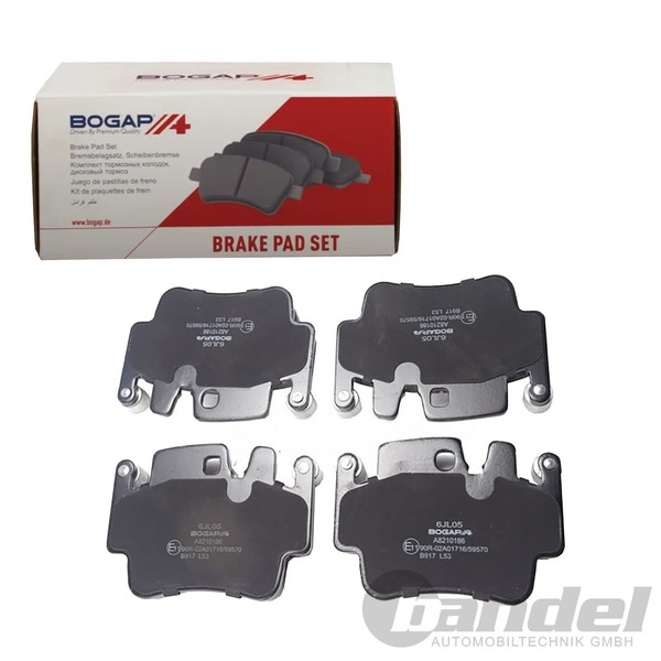 Bogap BremsbelÄGe Satz Hinten Passend FüR KIA Bongo Carnival K2500 K2900 Pregio-image