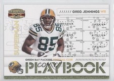 2008 Donruss Gridiron Gear Playbook Gold 59/100 Greg Jennings #PL-16 0a1